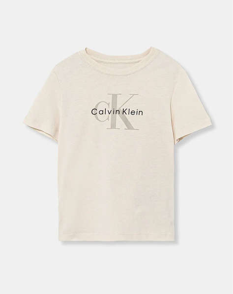 CALVIN KLEIN JEANS CK MONOGRAM SS T-SHIRT