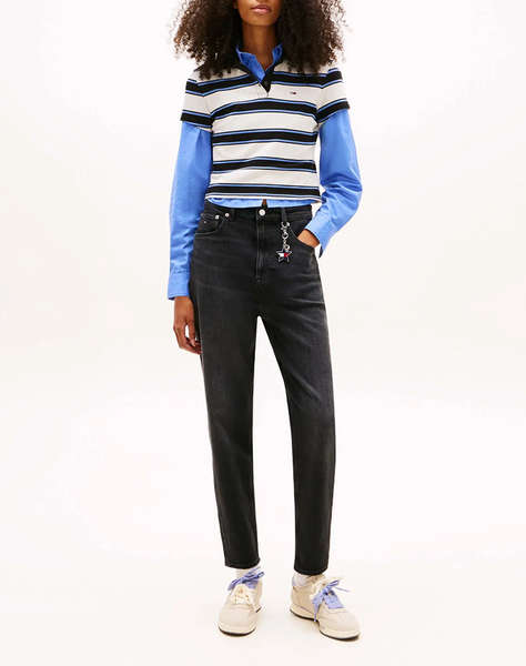TOMMY JEANS MOM JEAN UH TPR BI5181