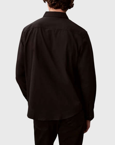 CALVIN KLEIN JEANS LS SOLID OXFORD CLASSIC SHIRT