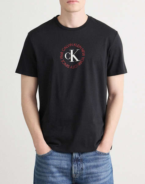 CALVIN KLEIN JEANS SS 30s WHSL CK WORD CIRCLE GRAPH