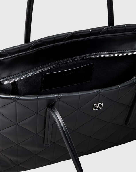 CALVIN KLEIN QUILTED SMALL TOTE