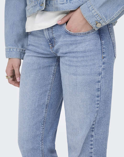 ONLY ONLLOPEZ LOW WAIST STRAIGHT DNM TAI476