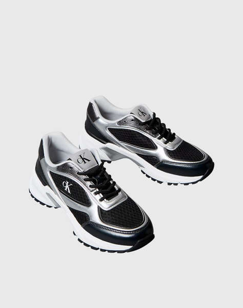 CALVIN KLEIN JEANS HIKE RUNNER LACEUP MESH MIX MET