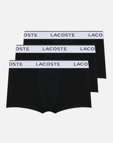 LACOSTE КОМПЛЕКТ ОТ 3 БЕЛЬО TRUNK UNDERWEAR TRUNK