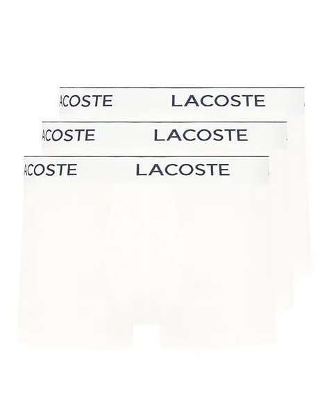 LACOSTE КОМПЛЕКТ ОТ 3 БЕЛЬО TRUNK UNDERWEAR TRUNK