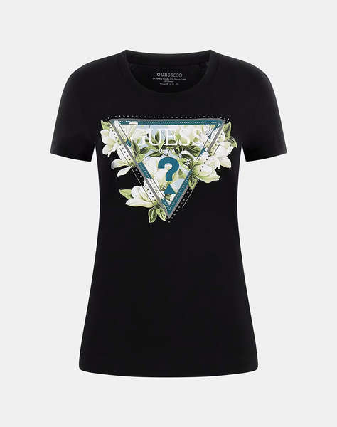 GUESS SS CN CAMELIA TRIANGLE TEE ДАМСКА БЛУЗА