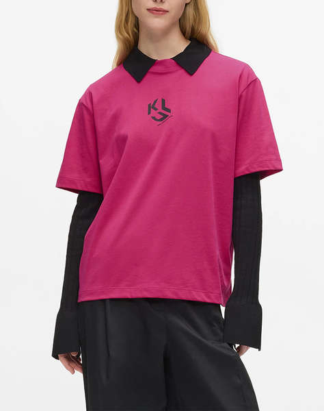KARL LAGERFELD JEANS KLJ REG MONOGRAM TEE