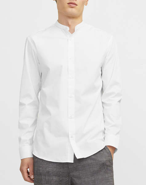 JACK&JONES JJJOE SHIRT LS PLAIN MAO