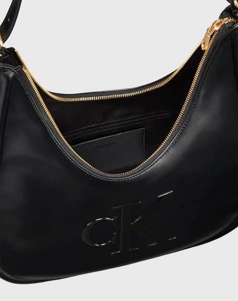 CALVIN KLEIN JEANS BOLD CK CRESCENT BAG