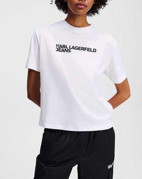 KARL LAGERFELD JEANS KLJ REG SS ESSENTIAL TEE