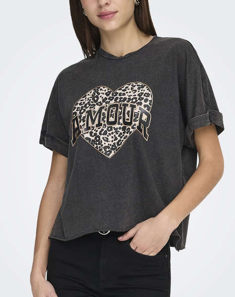 ONLY ONLLUCY S/S ANIMAL TOP BOX CC CS JRS