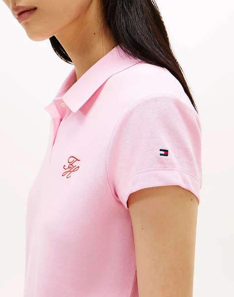 TOMMY HILFIGER TH SCRIPT SLIM SS POLO
