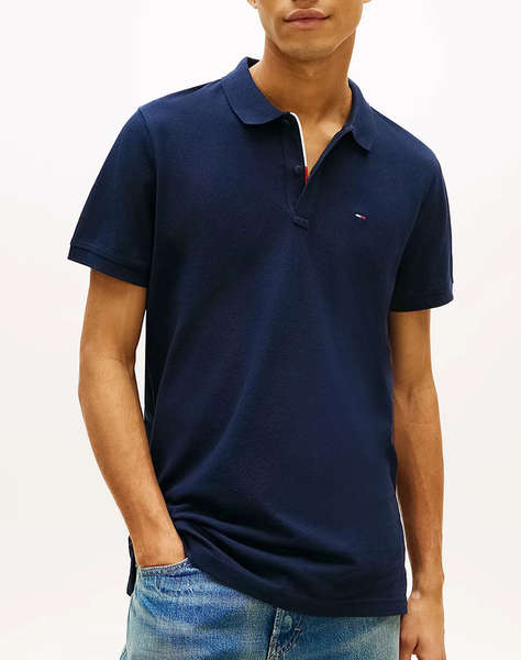 TOMMY JEANS TJM SLIM PLACKET POLO EXT
