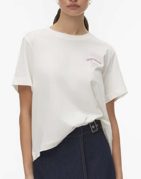 VERO MODA VMSOPHIE METTE SS TOP BOX JRS GA