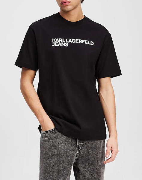 KARL LAGERFELD JEANS KLJ REG SS ESSENTIAL TEE