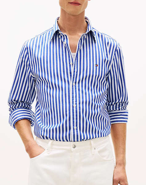TOMMY HILFIGER FLEX POPLIN CLASSIC STP RF SHIRT