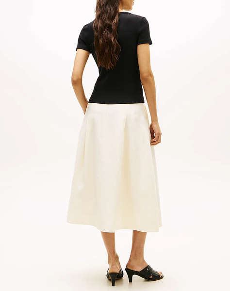 TOMMY HILFIGER GOLD BUTTON SLIM SS TEE