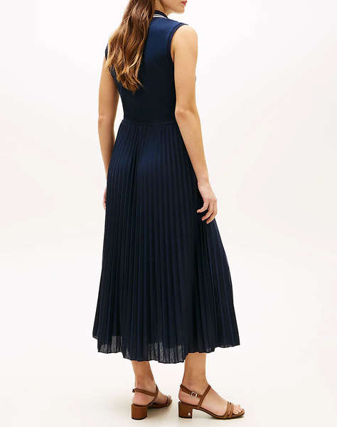 TOMMY HILFIGER 1985 PLEATED POLO DRESS NS