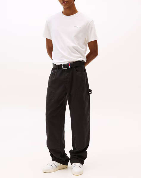 TOMMY JEANS TJM SLIM LINEAR CHEST TEE EXT