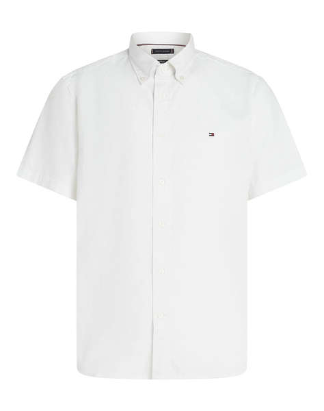 TOMMY HILFIGER FLEX POPLIN SOLID S/S SHIRT