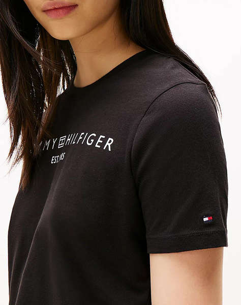 TOMMY HILFIGER REG CORP LOGO C-NK SS
