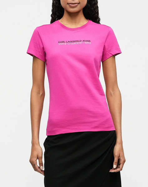 KARL LAGERFELD JEANS KLJ SLIM SS REFLECTION TEE