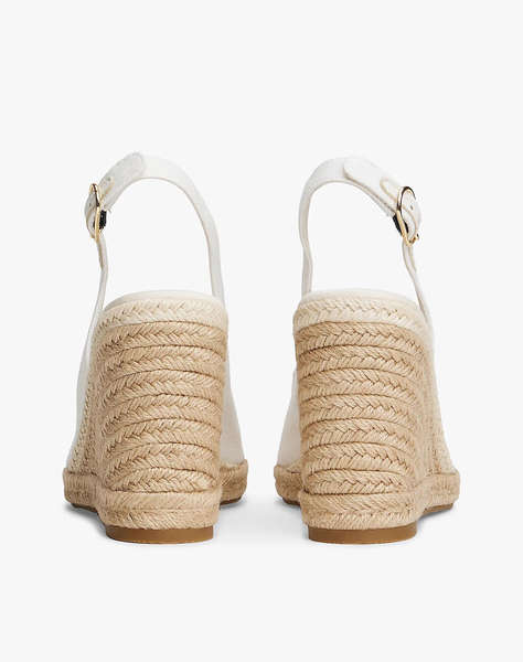 TOMMY HILFIGER FLAG HIGH WEDGE ESPAD SLINGBACK
