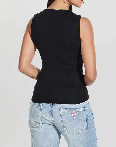 GUESS TINA RIBS TANK TOP ДАМСКА БЛУЗА