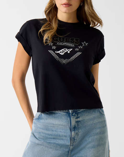 GUESS SS CN LA STARS TEE ДАМСКА БЛУЗА