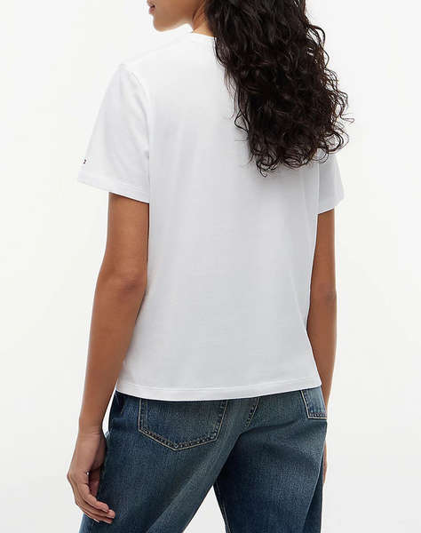 TOMMY HILFIGER REG CORP LOGO C-NK SS