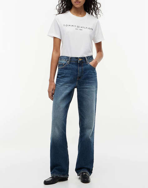 TOMMY HILFIGER REG CORP LOGO C-NK SS