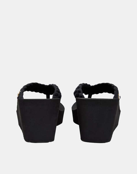 TOMMY HILFIGER TH WEDGE BRAIDED SUMMER SANDAL