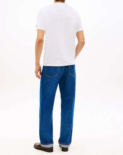 TOMMY HILFIGER GLOBAL STRIPE PIQUE POCKET TEE