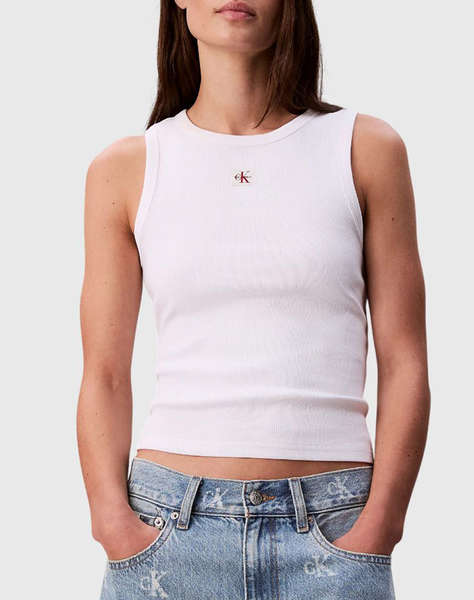 CALVIN KLEIN JEANS A - WVN LBL 2X2 CTTN