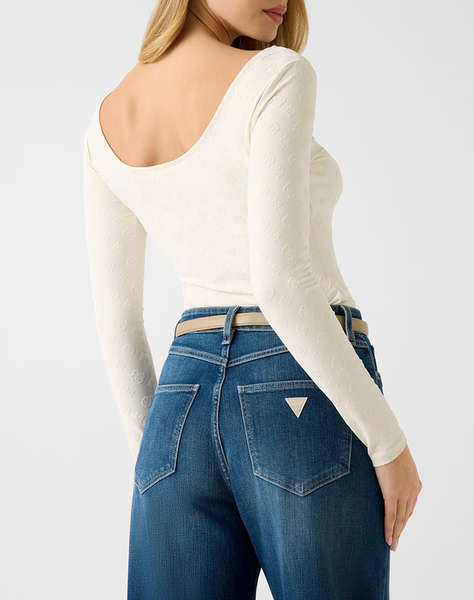 GUESS LS SCOOP BACK NADENE TOP ДАМСКА БЛУЗА