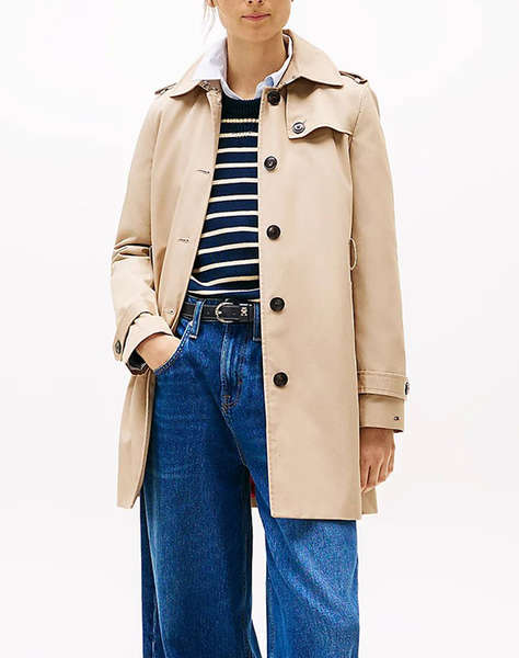 TOMMY HILFIGER HERITAGE SINGLE BREASTED TRENCH
