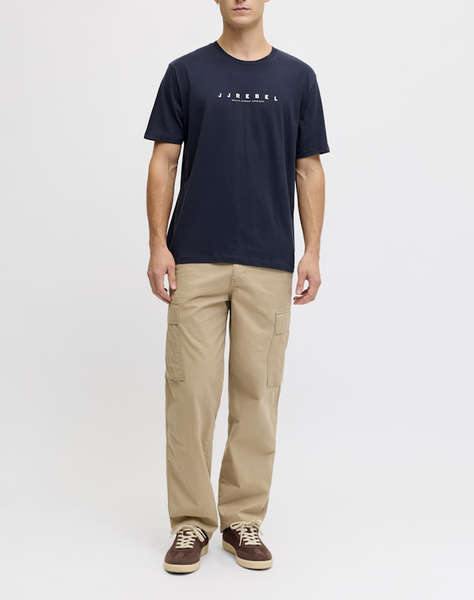 JJREBEL JREBROCKY LOGO TEE SS CREW NECK SN