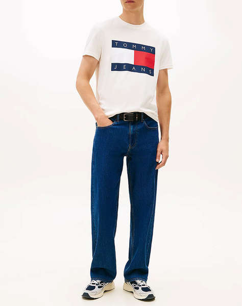 TOMMY JEANS TJM REG BIG FLAG SS TEE EXT