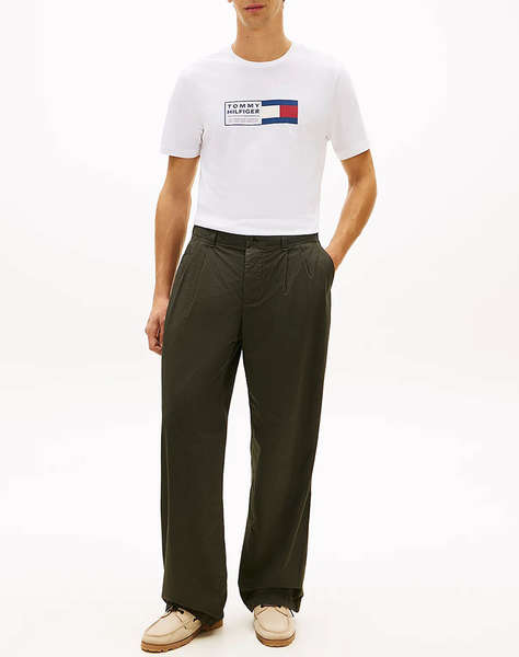 TOMMY HILFIGER BRAND LOVE TEXT BOX TEE