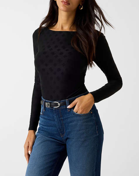 GUESS LS SCOOP BACK NADENE TOP ДАМСКА БЛУЗА