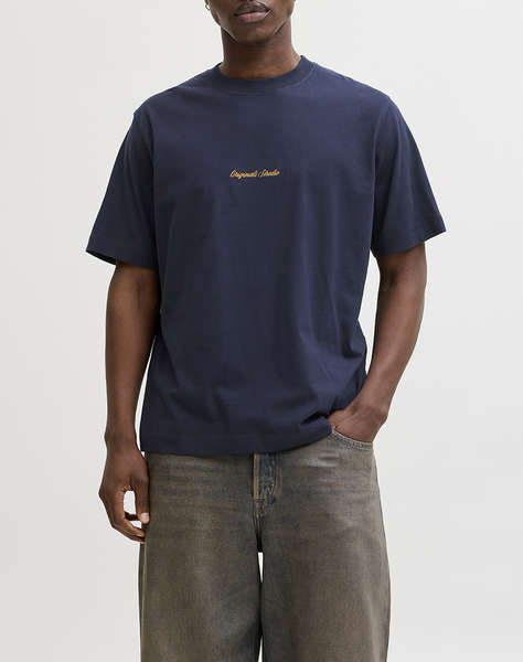 JACK&JONES JORNORREBRO EMB TEE SS CREW NECK NOOS