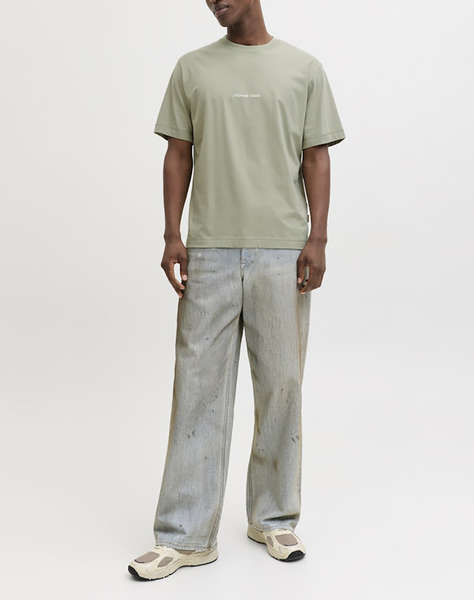 JACK&JONES JORNORREBRO EMB TEE SS CREW NECK NOOS