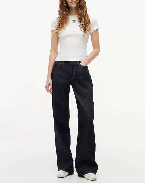 TOMMY JEANS TJW SLIM BADGE RIB TEE