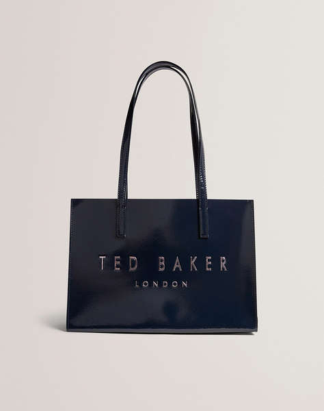 TED BAKER CAMIYLA Elongated Printed Crinkle Icon Bag