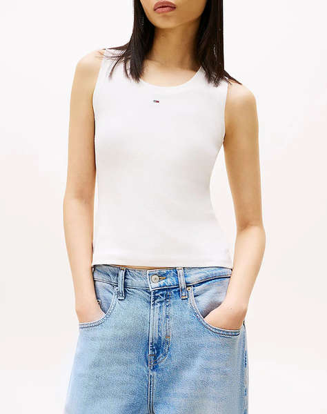 TOMMY JEANS TJW ESSENTIAL RIB TANK EXT