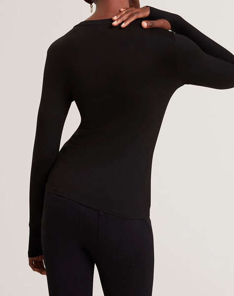 TED BAKER ARANIA Long Sleeve Fitted Jersey Top