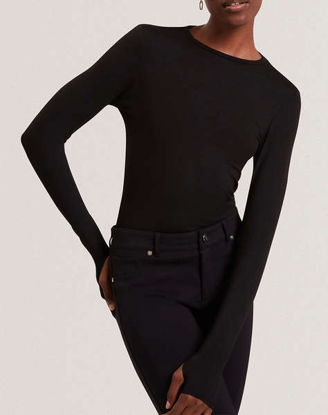 TED BAKER ARANIA Long Sleeve Fitted Jersey Top