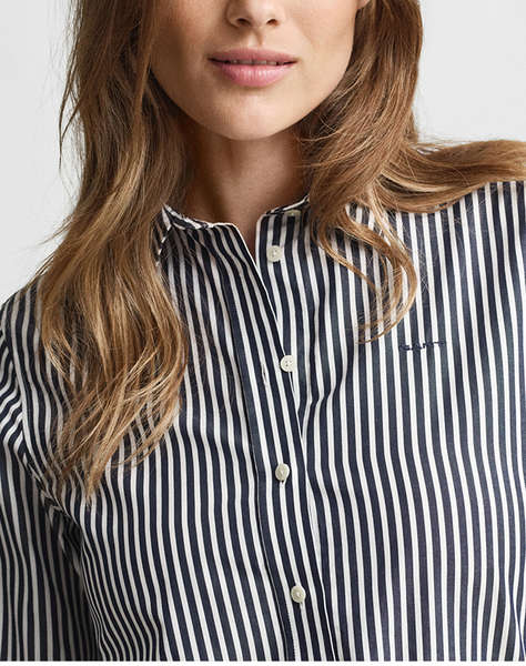 GANT РИЗА ΜΜ REG POPLIN STRIPED SHIRT