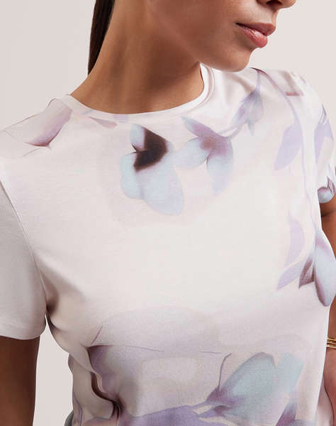 TED BAKER VELLEY Printed Fitted Tee