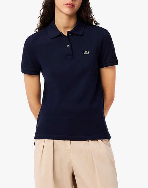 LACOSTE БЛУЗА KMSHORT SLEEVED RIBBED COLLAR SHIRT